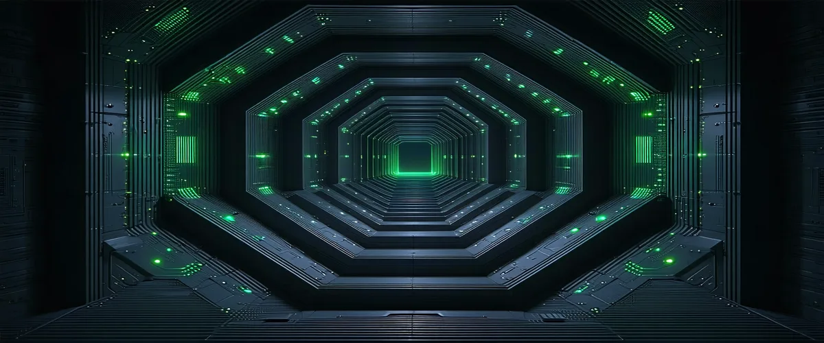 Abstract layered security architecture visualization